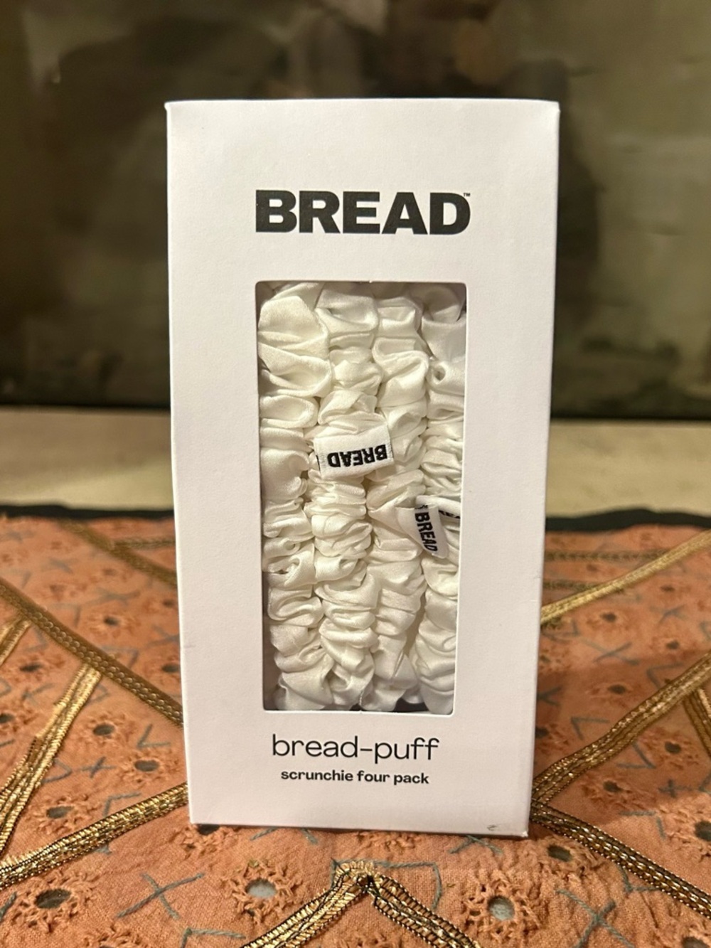 Bread Beauty Bread-puff: Hair & Wrist Baby 4-Pack Scrunchie Set